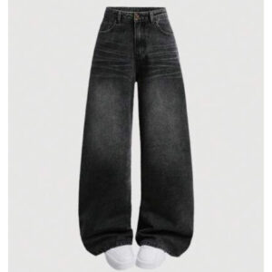 BLACK WASHED JEANS