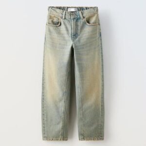 SAND WASH BAGGY JEANS