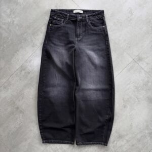 BLACK BLAST BAGGY JEANS